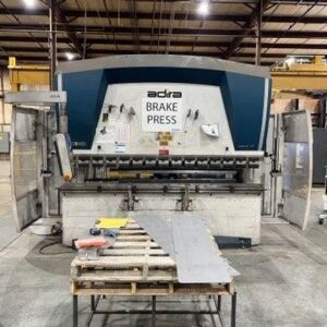 175 Ton x 10′ Adira QIHD-16030 CNC Press Brake, 2009 – Very Clean, Single Axis Backgauge