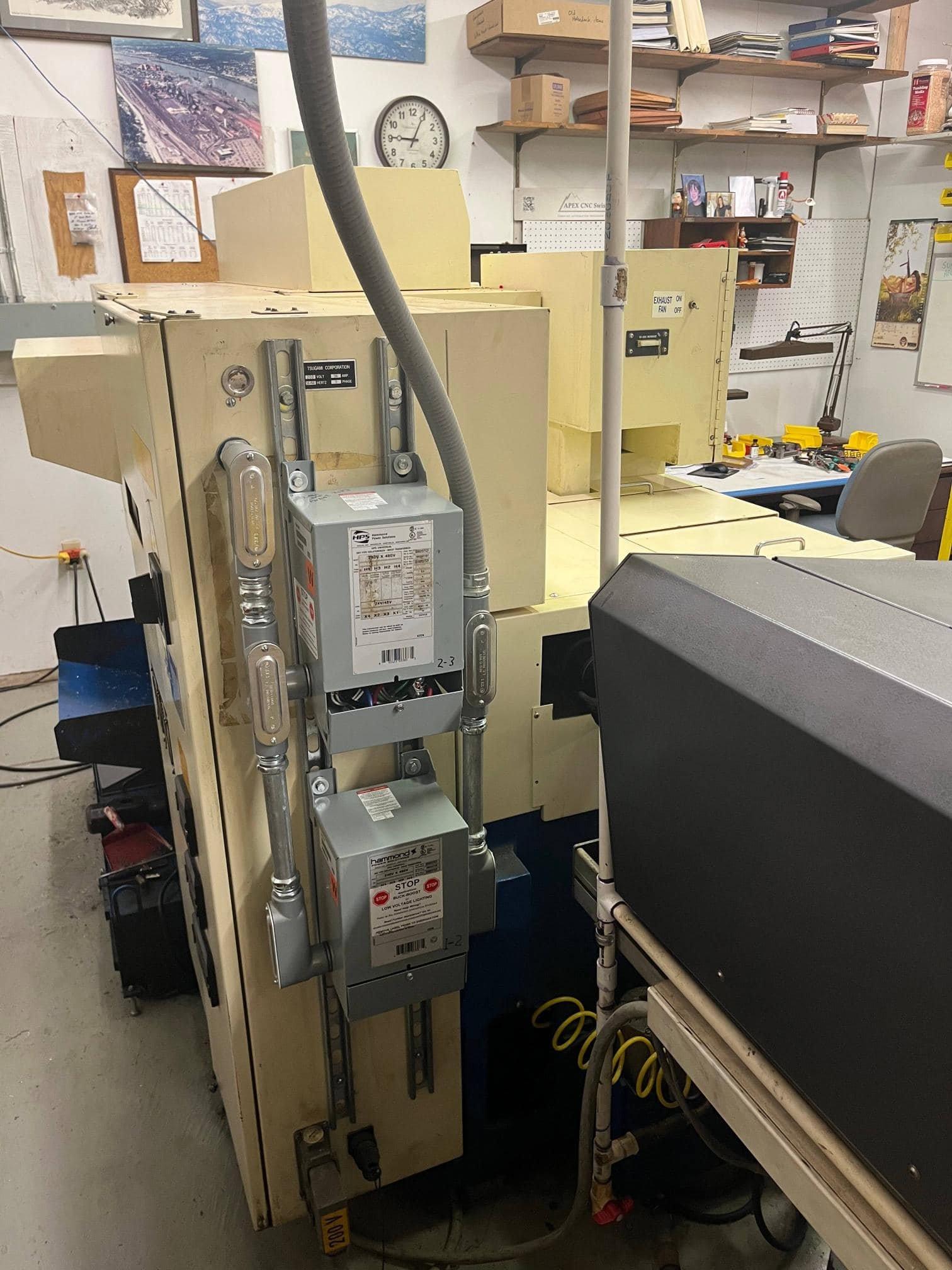 Tsugami BS32C-III Swiss CNC Lathe, 2006 – FMB 3-36 / 3800 Bar Feed - Image 15