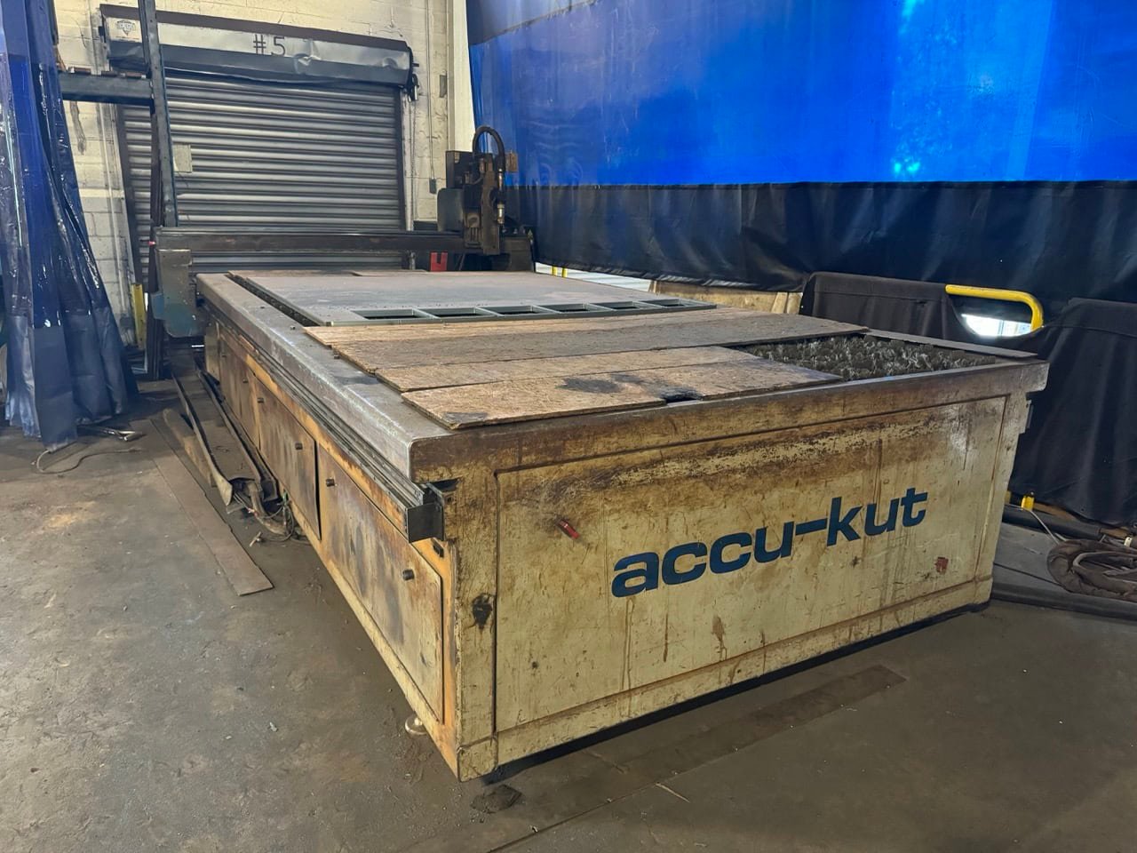 6′ x 12′ AKS CNC Plasma, 2008- XD Upgrade, Backup Computer, Dust Collector - Image 2