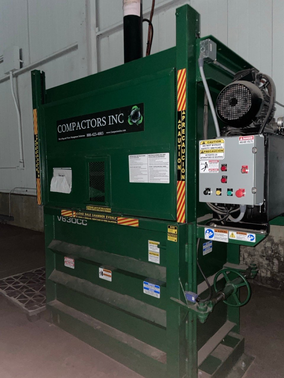 60″ Intertek Vertical Downstroke Baler V63OCC, 2016 - Image 2
