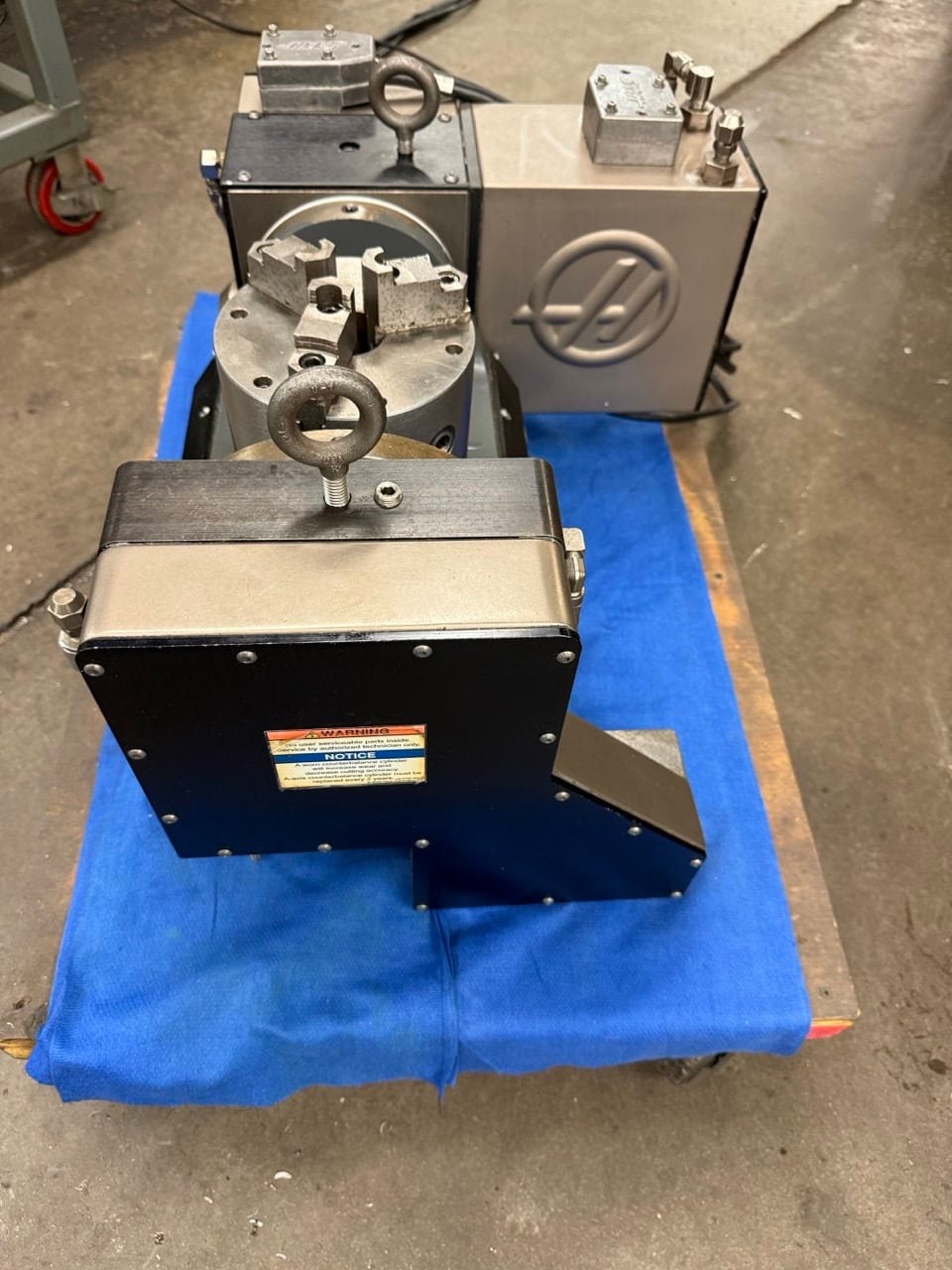 Haas TR-160Y Dual-Axis Trunnion, 2011 – 4th and 5th Axis Drives Included - Image 2