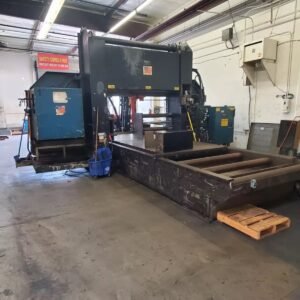 40″ x 63″ HEM DC-4063 Dual Column Semi Automatic Horizontal Bandsaw, 1996
