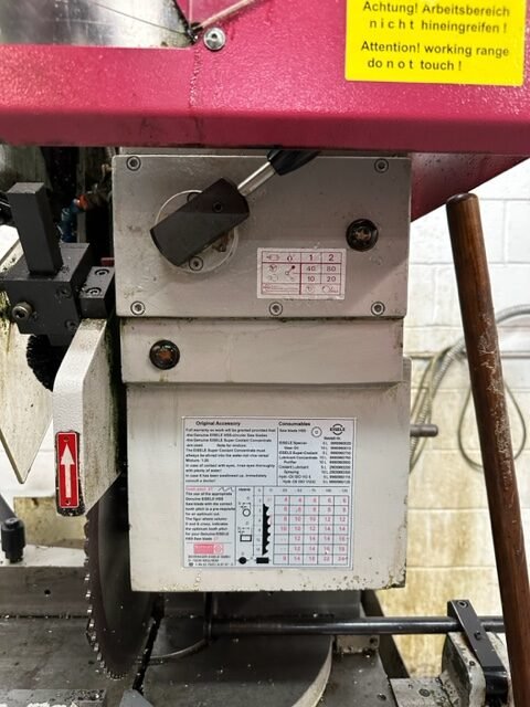 Behringer VMS400H Cold Saw, 2009 – Available immediately - Image 2