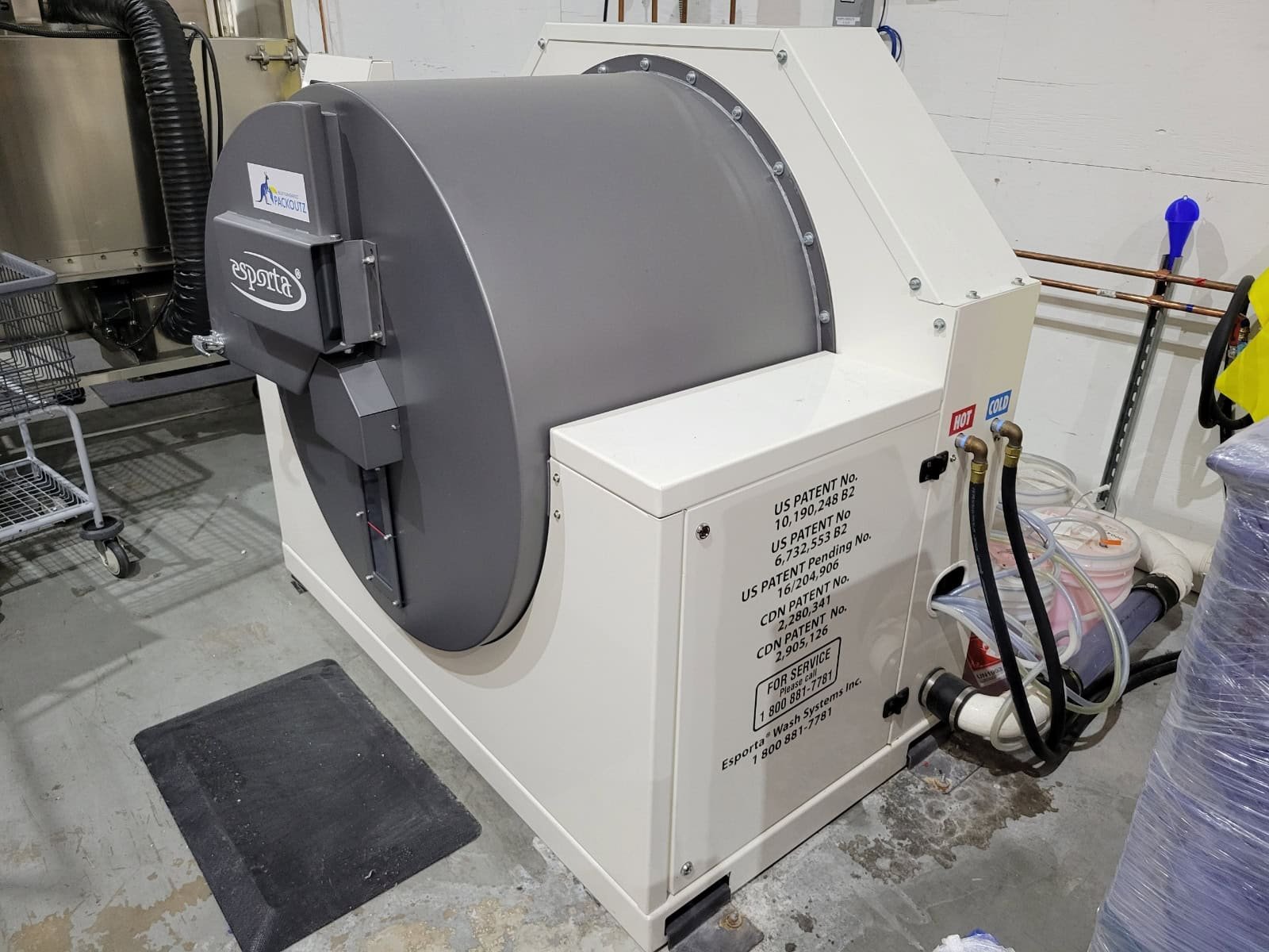 2023 Esporta IS-4200 Soft Contents Washing System – 100lb Capacity w/ Verified Install & Chemical Feed - Image 2