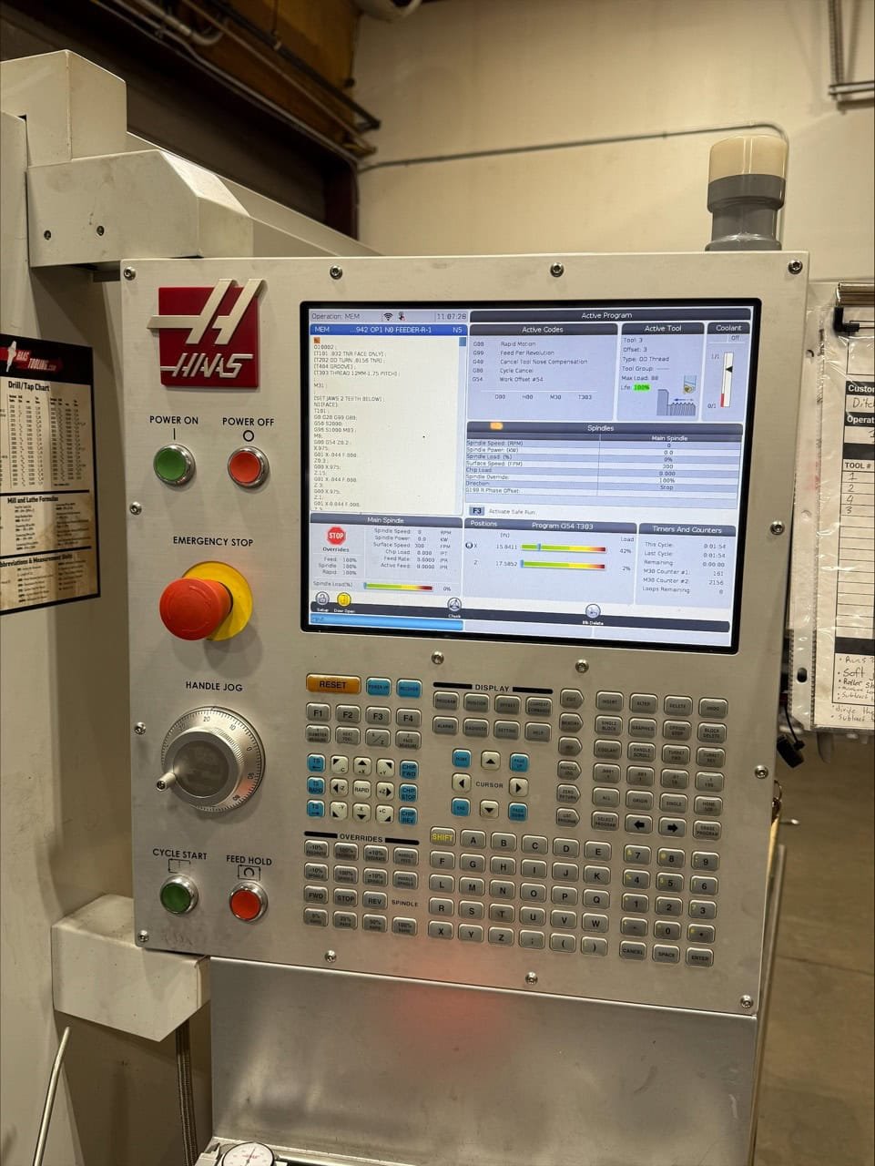 Haas ST-35 CNC Chucker Lathe, 2021 – Chip Conveyor, Tool Presetter - Image 2