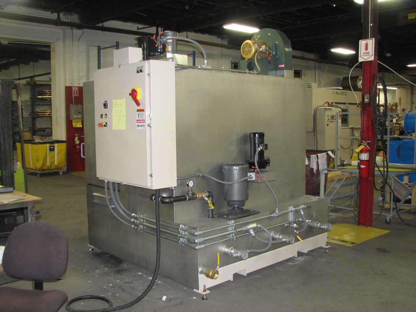 Almco RCWB-72E Cabinet-Style Parts Washer – 2020 - Image 2