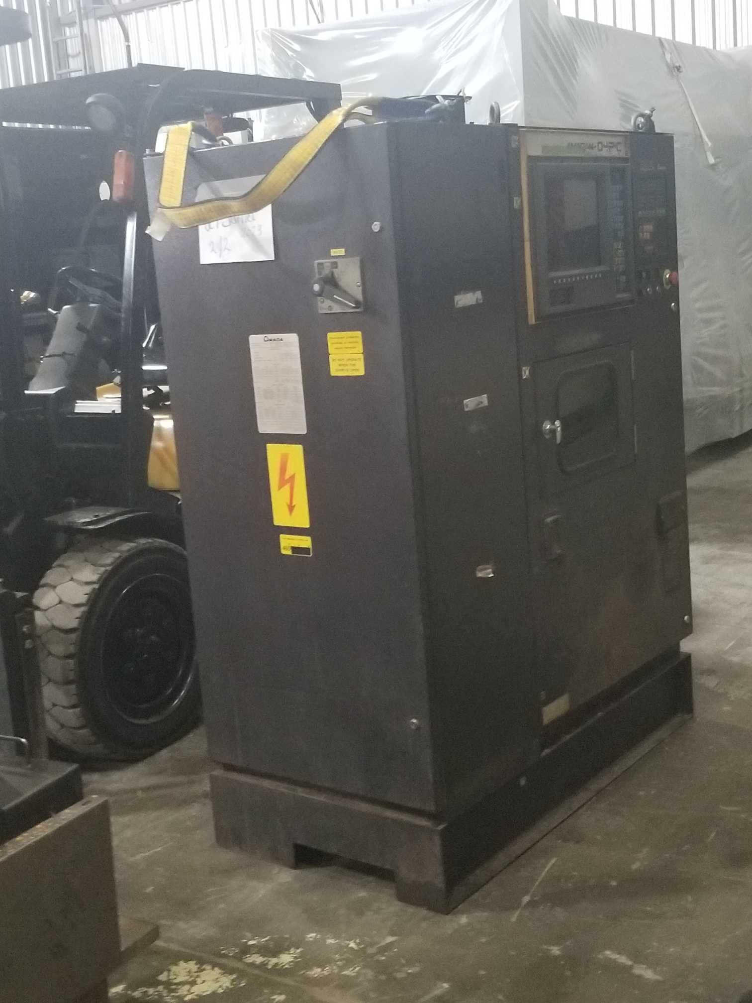 33 Ton Amada Pega 367 Turret Punch, 1990 – w/tooling and tool grinder - Image 2