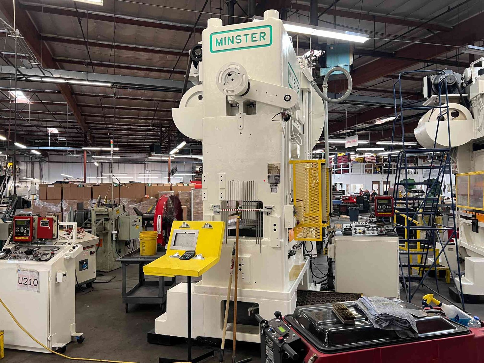 150 Ton Minster Punch Press P2-150-54, 1977 - Image 2