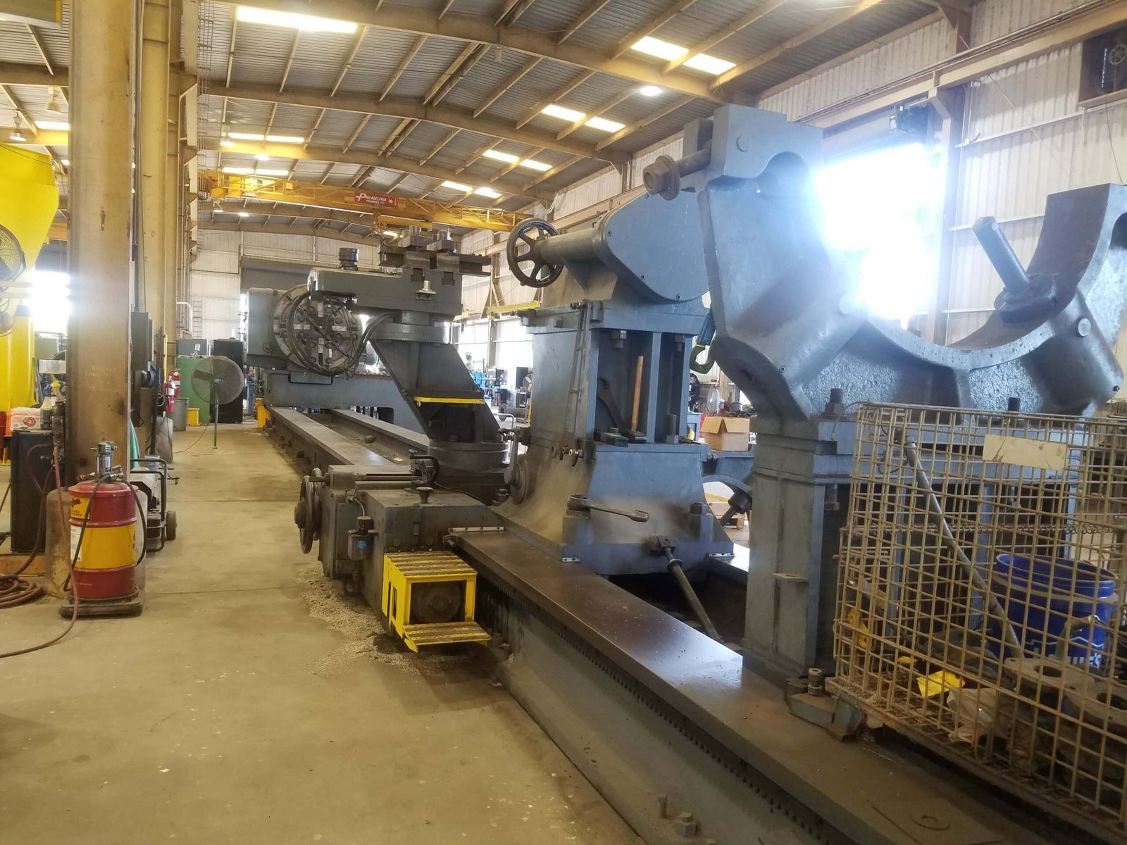 Mesta 134″ X 672″ Engine Lathe – 68″ Chuck, Available Immediately