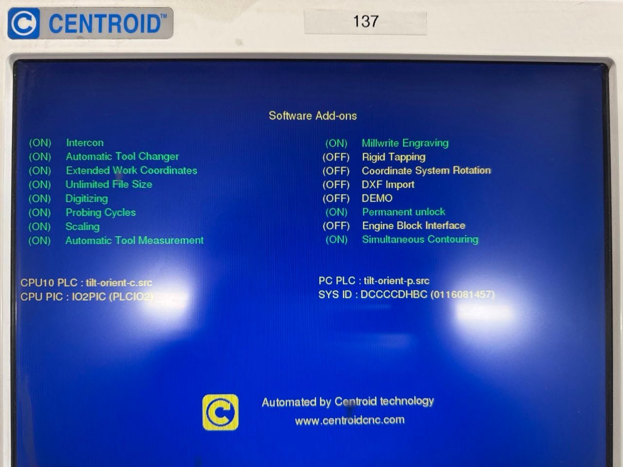 Millport Red Rhino CNC Knee Mill, 2006 – Troyke 5-Axis Rotary, Centroid M400 CNC Controller - Image 19