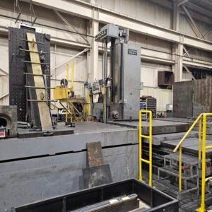 Lucas 642BFT Floor Type Horizontal Boring Mill, 1973 – 4th Axis Rotary Table
