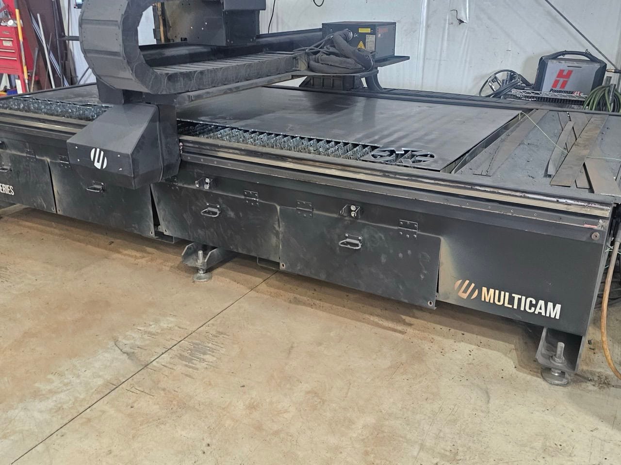 5′ x 10′ Multicam 3000 CNC Plasma, 2012 – Hypertherm XPR130XD Power source - Image 4