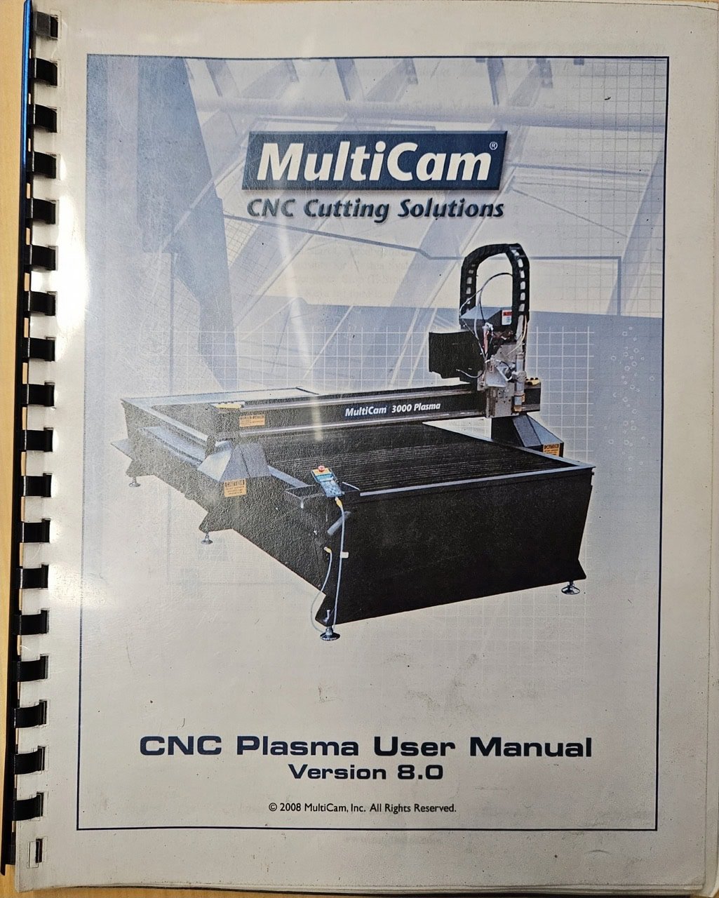 5′ x 20′ MultiCam 1000 CNC Plasma, 2011 – Hypertherm Powermax 65 - Image 7