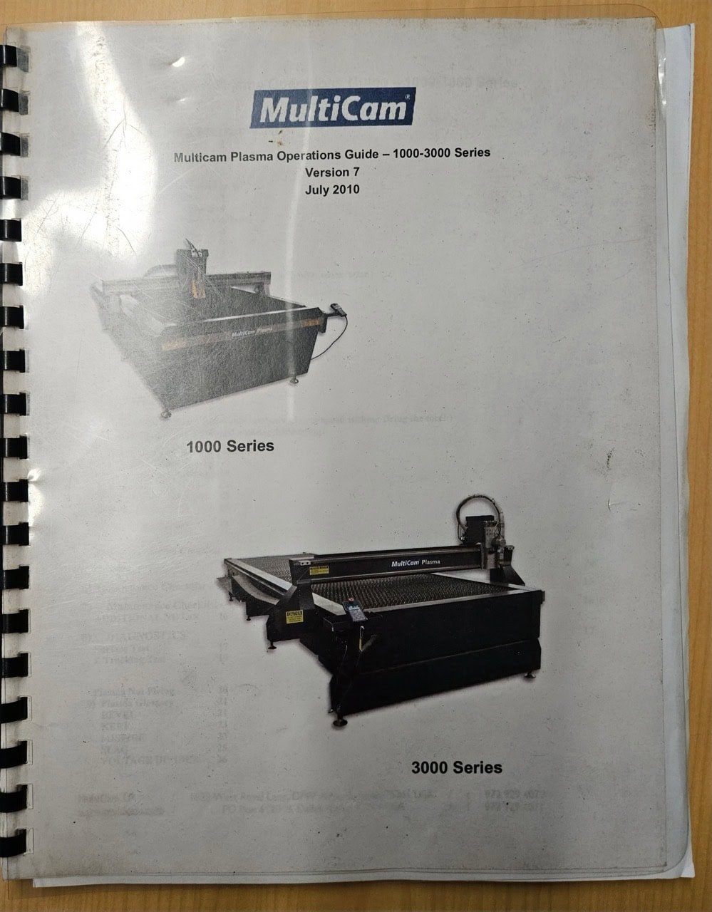 5′ x 20′ MultiCam 1000 CNC Plasma, 2011 – Hypertherm Powermax 65 - Image 8