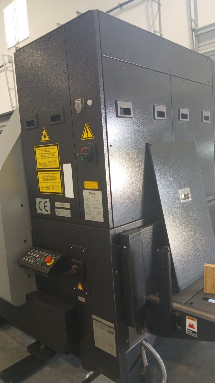 4000 Watt Amada Ventis 3015 AJ Fiber Laser, 2021 – 5′ x 10′ Table, Amada Dust Collector, Orion Chiller - Image 29
