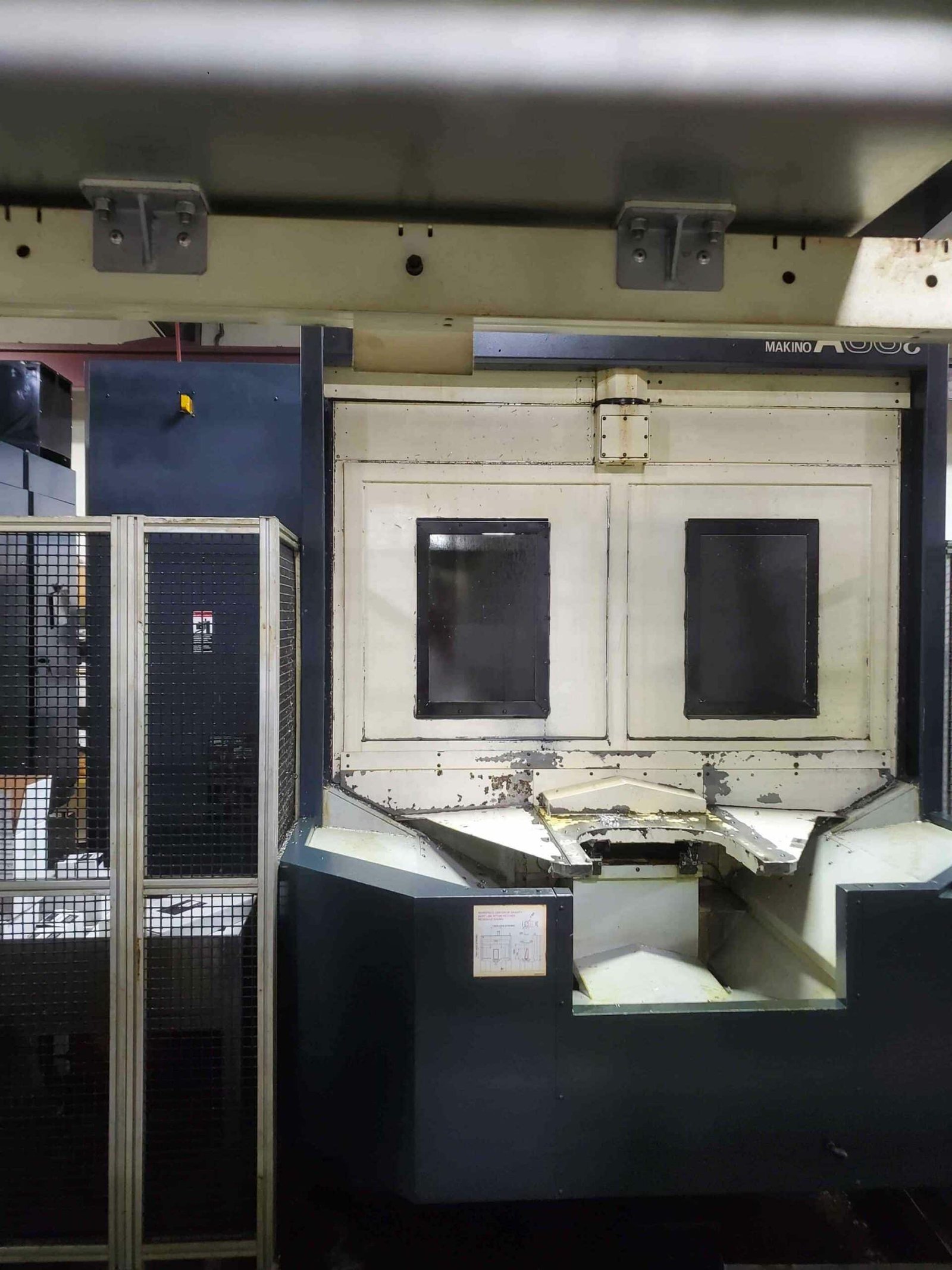 (2) Makino A66E HMC Cell, (1) 2003 & (1) 2005 – Both Full 4th Axis, Pallet size 19.7″ x 19.7″, Pro 3 Control, Auto Pallet Changer, TSC - Image 20