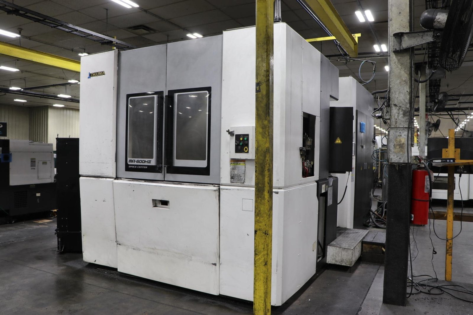 Okuma MA-600HII CNC Horizontal Machining Center, 2019 – Chip Conveyor, Through Spindle Coolant - Image 2