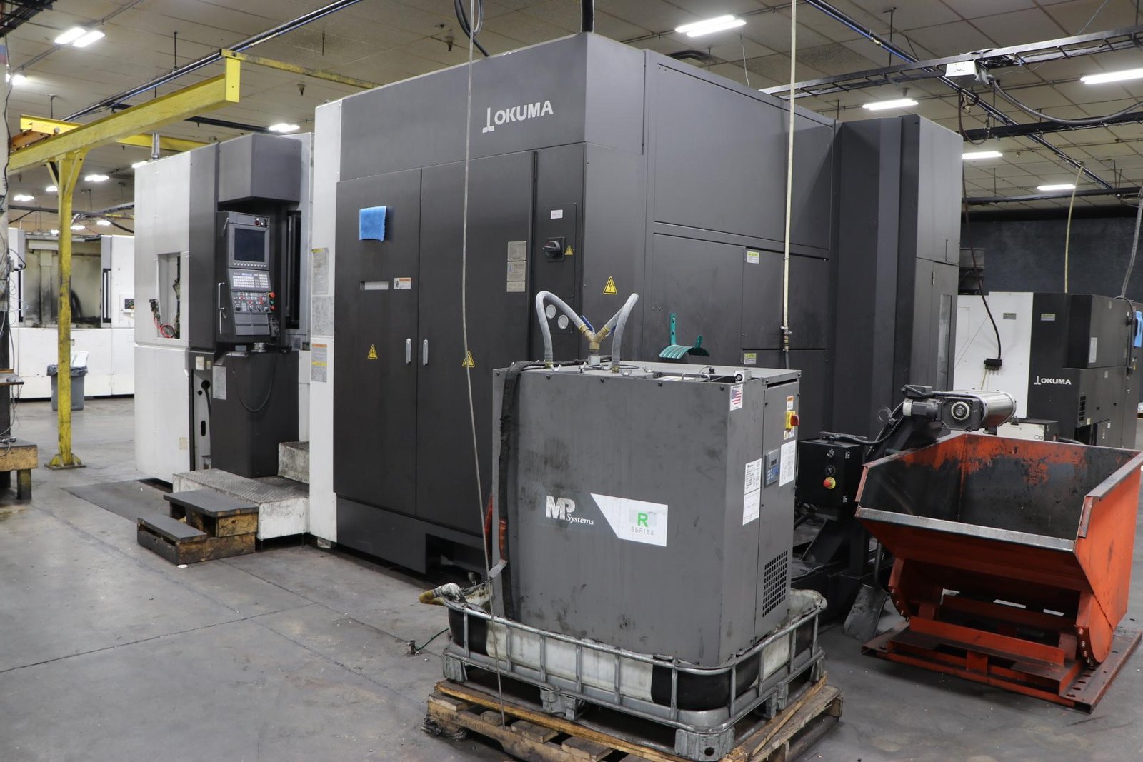 Okuma MA-600HII CNC Horizontal Machining Center, 2019 – Chip Conveyor, Through Spindle Coolant - Image 3