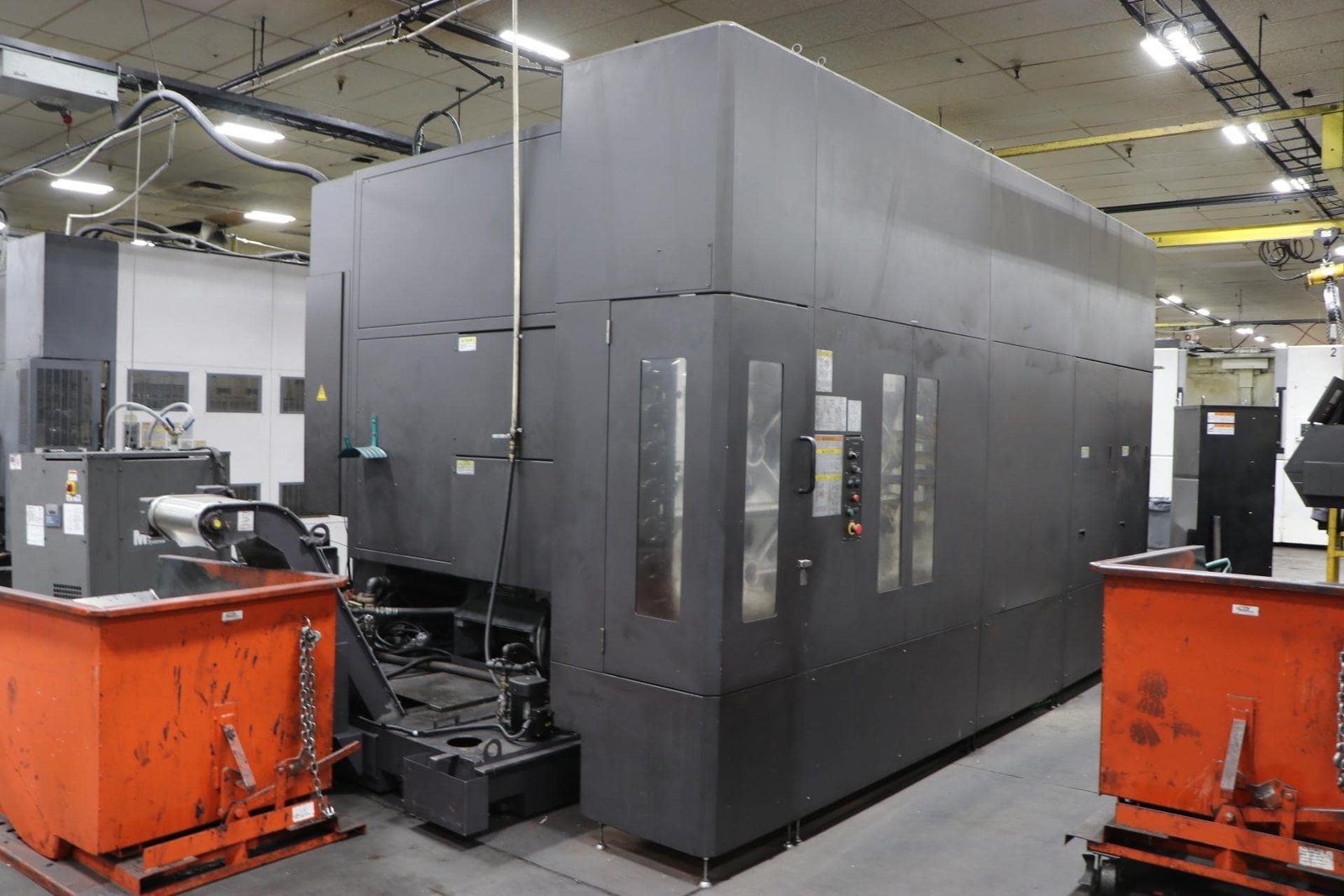 Okuma MA-600HII CNC Horizontal Machining Center, 2019 – Chip Conveyor, Through Spindle Coolant - Image 4