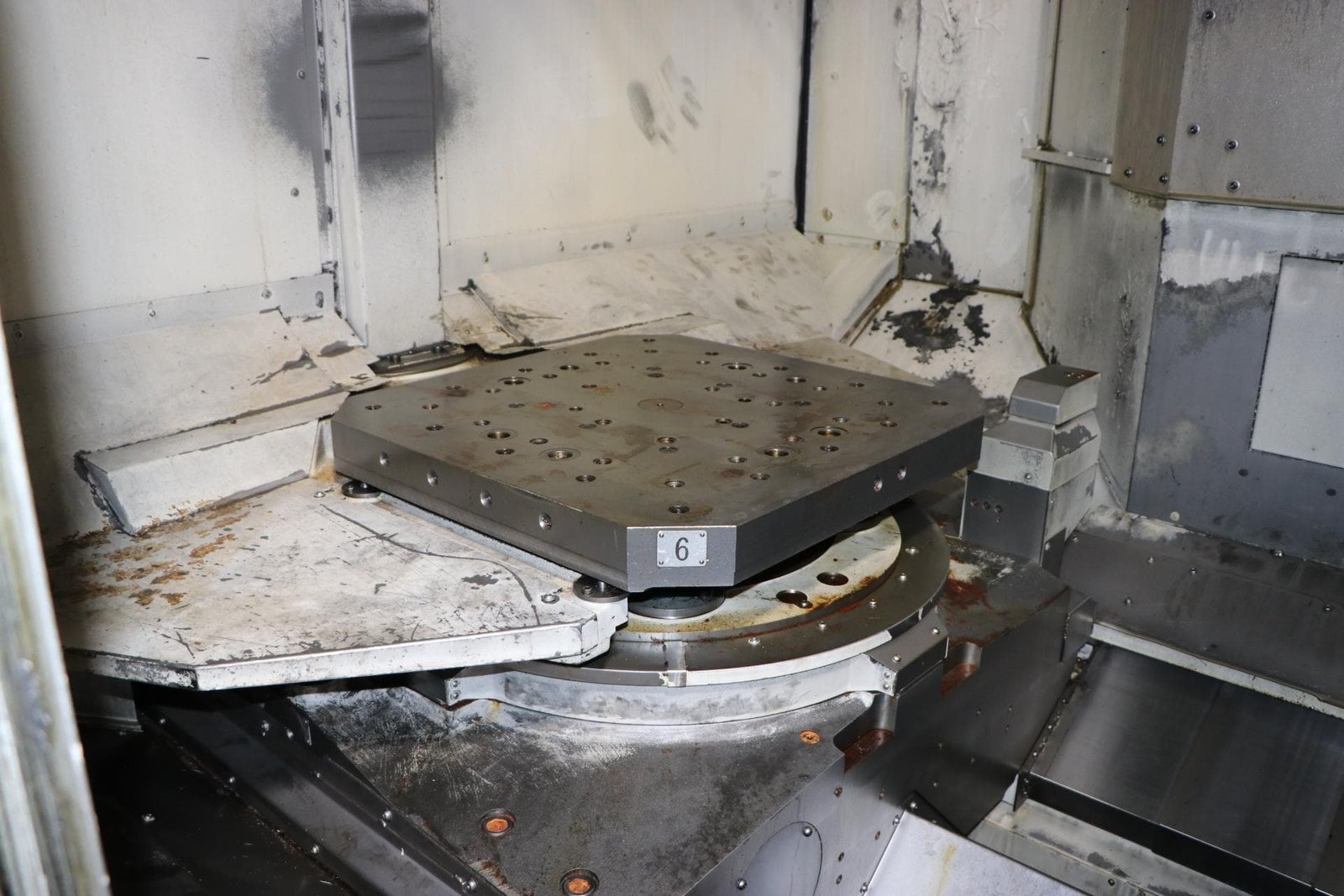 Okuma MA-600HII CNC Horizontal Machining Center, 2019 – Chip Conveyor, Through Spindle Coolant - Image 8