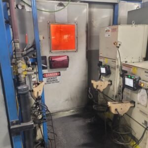 Miller Performarc 3-Arm Robotic Weld Cell, 2014 – Panasonic TA1600 Robots