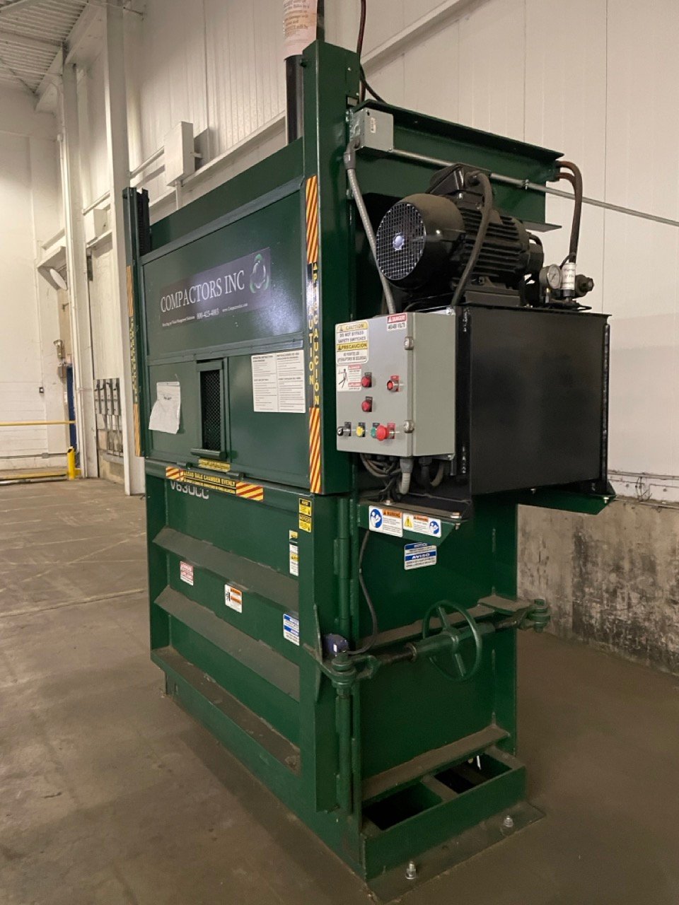 60″ Intertek Vertical Downstroke Baler V63OCC, 2016 - Image 3