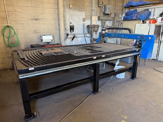 5’x10′ Starlab CNC Plasma Table, 2012 – 85 Amp Hypertherm Sync 85, Water Table, Flashcut OS and Controllers - Image 3