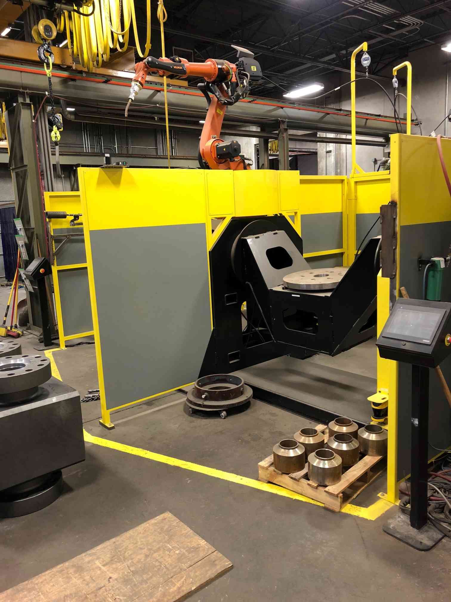 Kuka SL-4-32 x 72-2000 ESAB Swift Arc Robotic Weld Cell, 2015 – Never Used in Production!! - Image 3