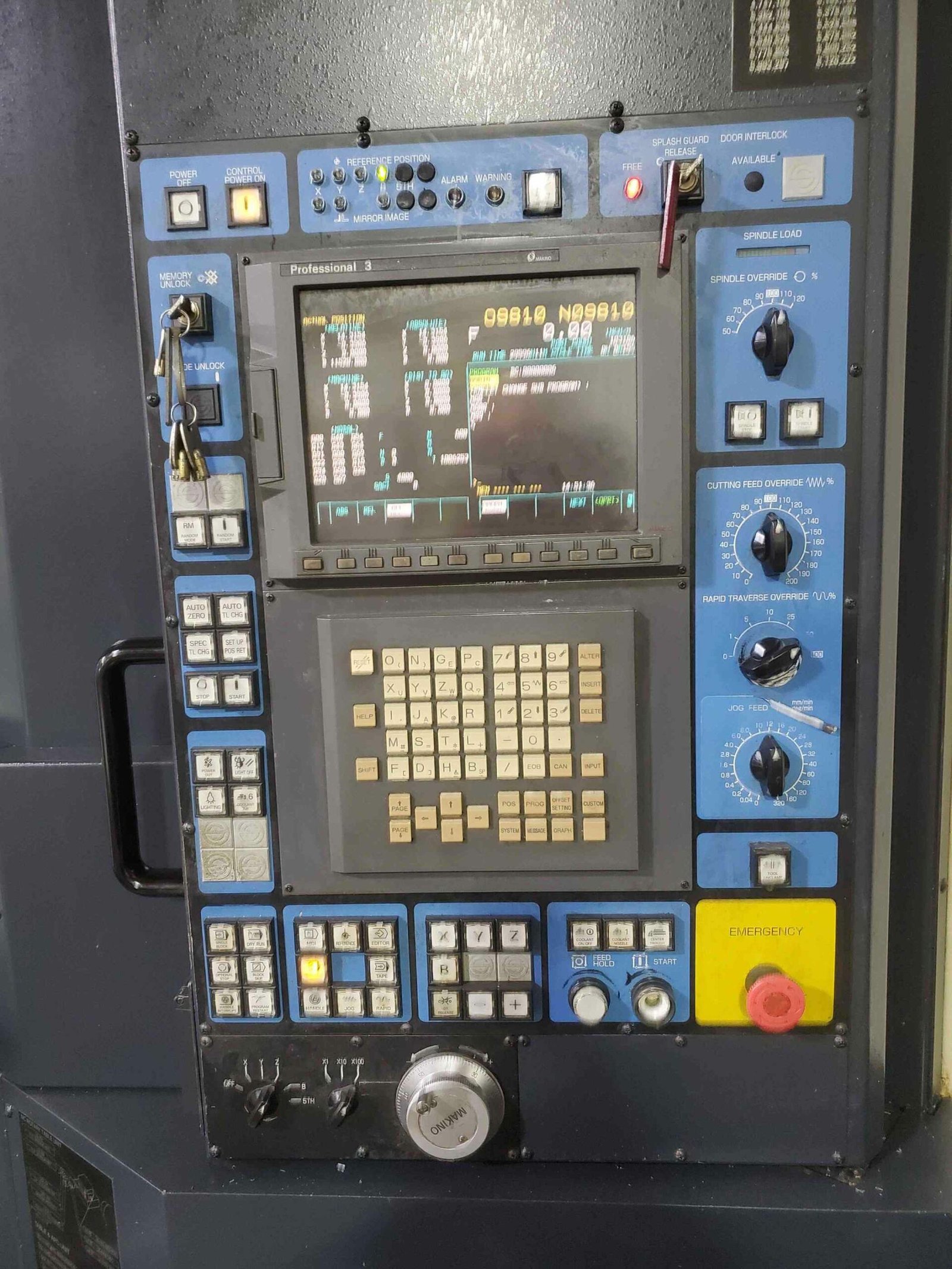 (2) Makino A66E HMC Cell, (1) 2003 & (1) 2005 – Both Full 4th Axis, Pallet size 19.7″ x 19.7″, Pro 3 Control, Auto Pallet Changer, TSC - Image 2