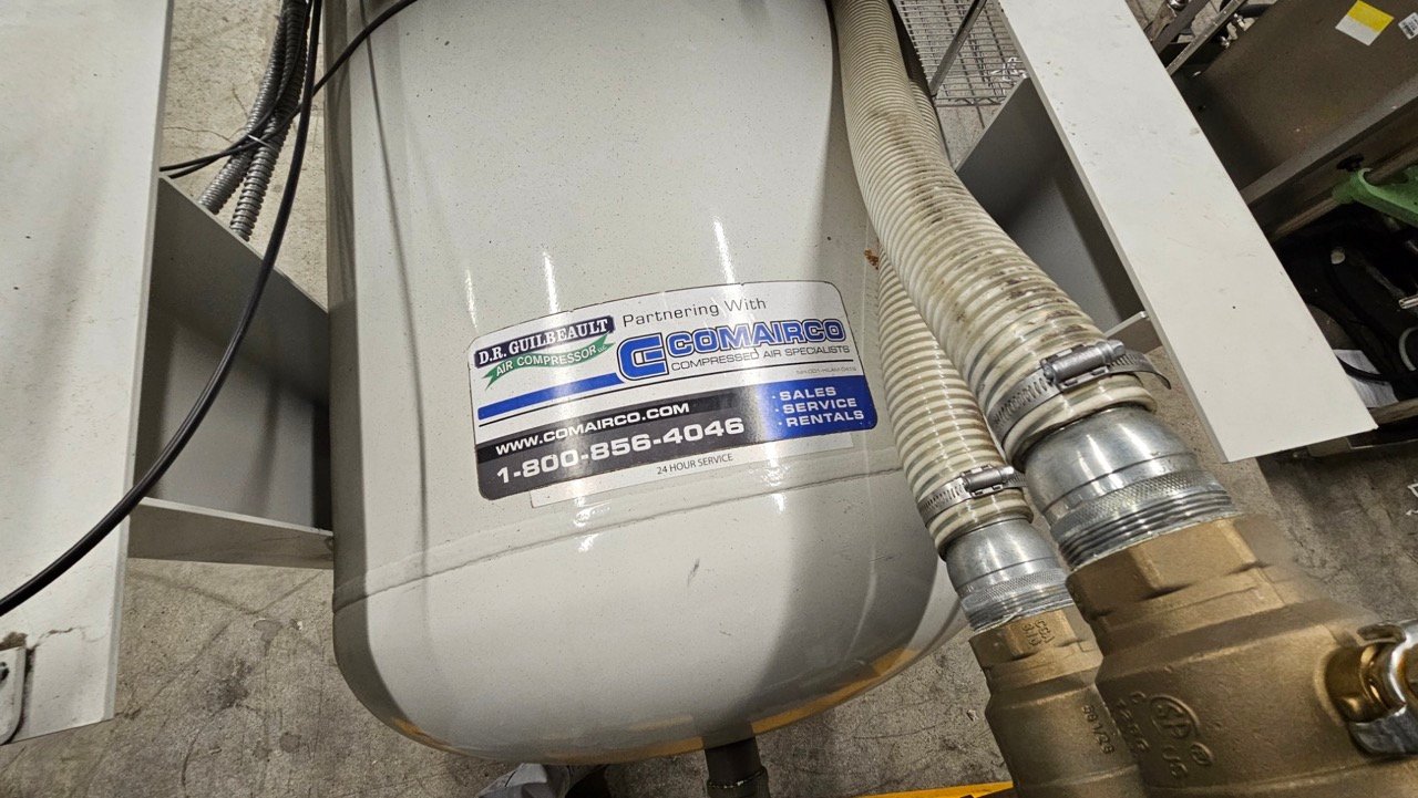 Twin 10 HP Powerex Rotary Vane Medical Air Compressor System w/ Baldor Super-E Motors - Image 3