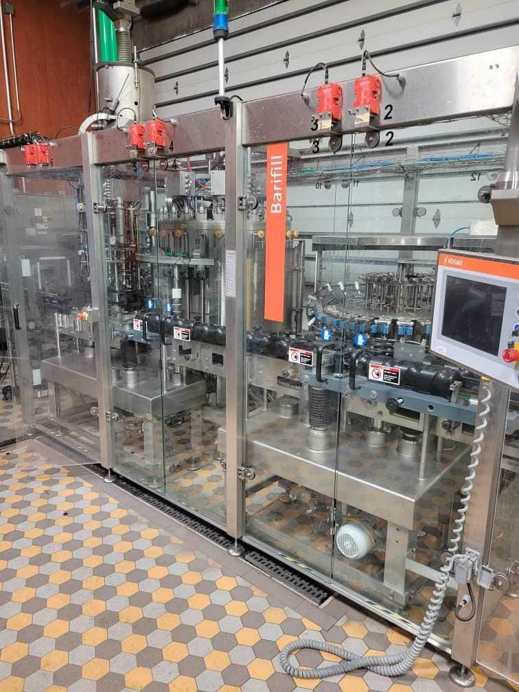 Kosme/Krones 24-Valve Bottle Filling Line – 2015 – Complete Liquid Packaging System - Image 3