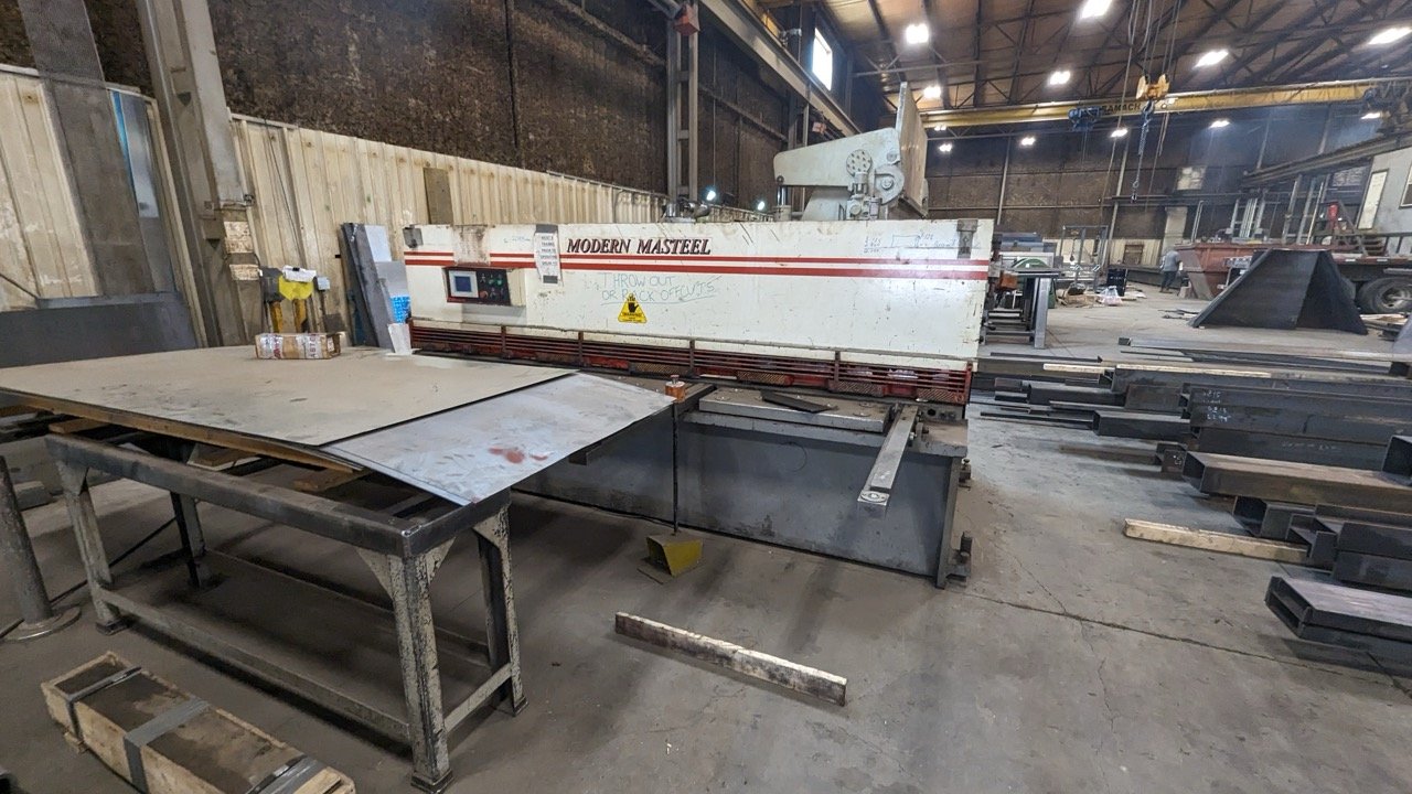 1/4″ x 10′ Masteel MSH-10250 Hydraulic Shear - Image 3