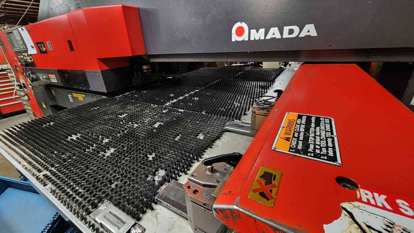 22 Ton Amada Vipros 255 Turret Punch, 1998 - Image 3