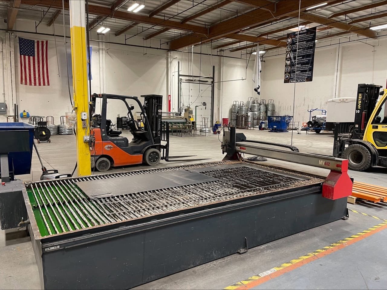6′ x 12′ Maverick MV612 Plasma Cutter, 2019 – Hypertherm Powermax 125 - Image 3