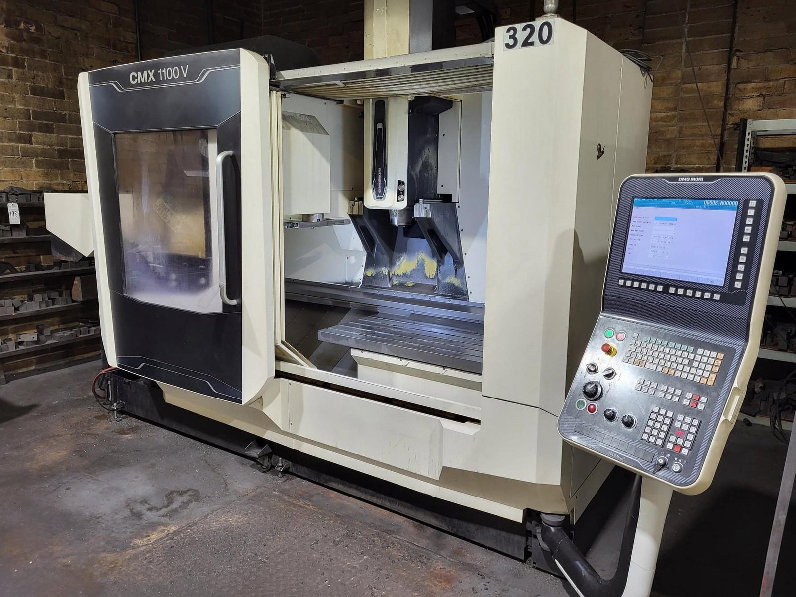 DMG MORI CMX 1100V VMC, 2017 – 12k RPM Spindle, TSC - Image 3