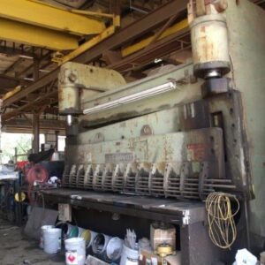 3/4″ x 12′ Cincinnati 6GL12 Hydraulic Shear, 1975 – Extra Set of Knives, Squaring Arm