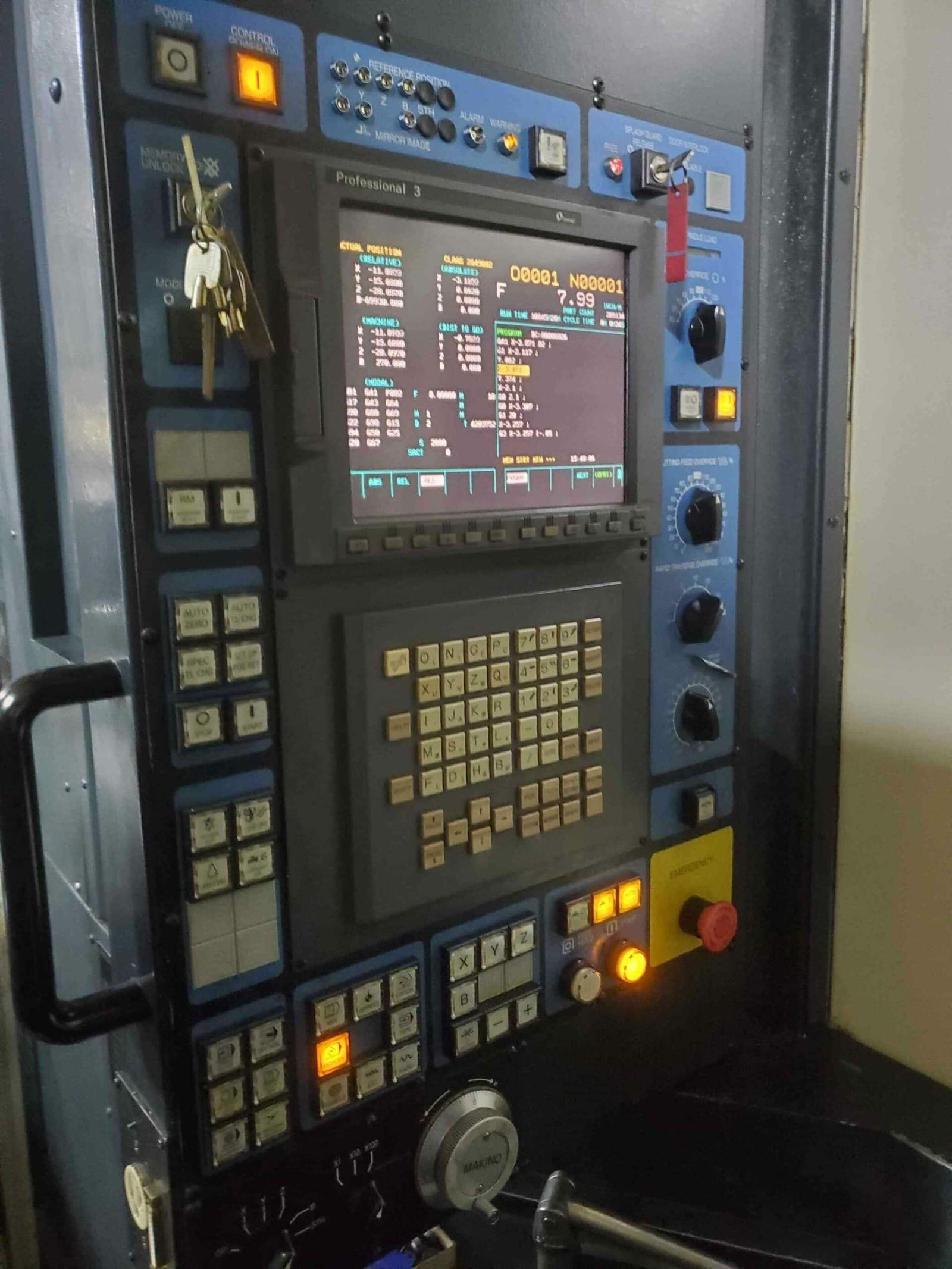 (2) Makino A66E HMC Cell, (1) 2003 & (1) 2005 – Both Full 4th Axis, Pallet size 19.7″ x 19.7″, Pro 3 Control, Auto Pallet Changer, TSC - Image 3