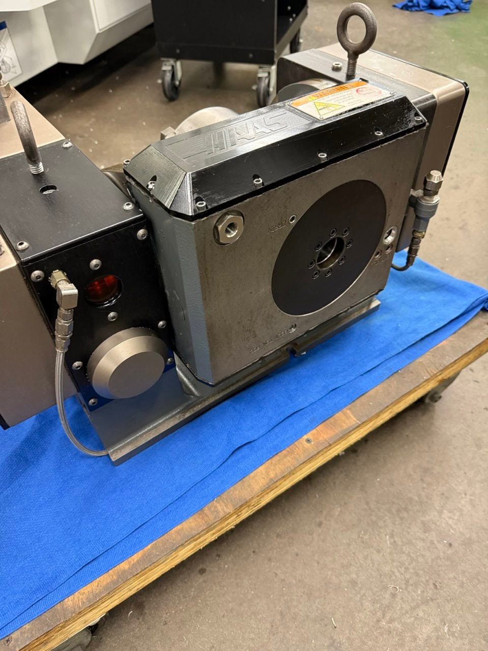 Haas TR-160Y Dual-Axis Trunnion, 2011 – 4th and 5th Axis Drives Included - Image 4