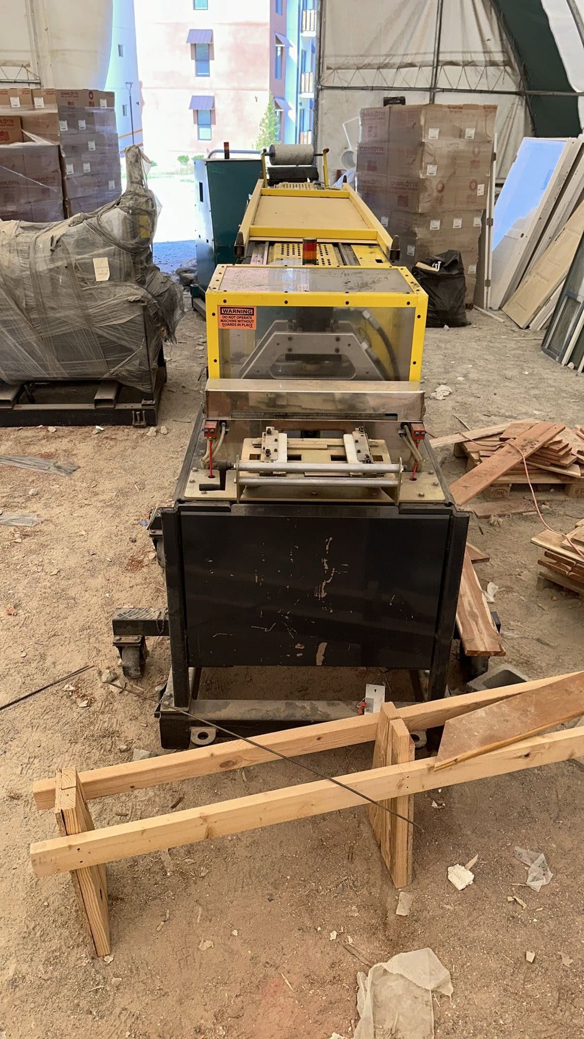 Jobsite PS 800 STEEL STUD Rollformer, 2019 – Dimpling, De-Coiler, Crane - Image 4