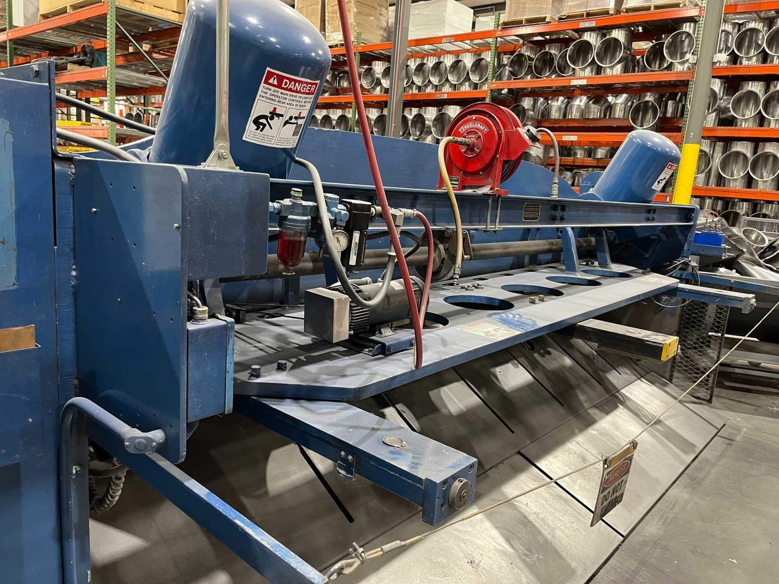 10 GA x 16′ Cincinnati 1816G Hydraulic Shear, 1993 - Image 4