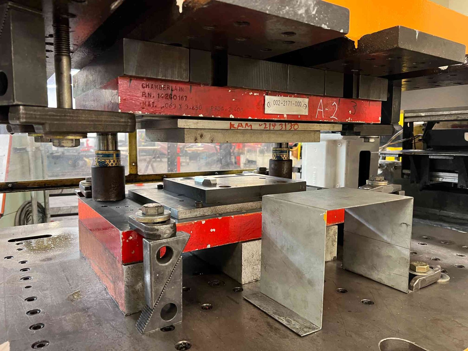 150 Ton Minster Punch Press P2-150-54, 1977 - Image 4