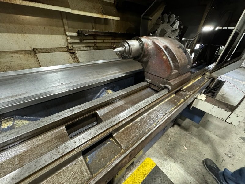 Mori Seiki TL-40 CNC Lathe, 1997 – Tailstock, Chip Conveyor - Image 4