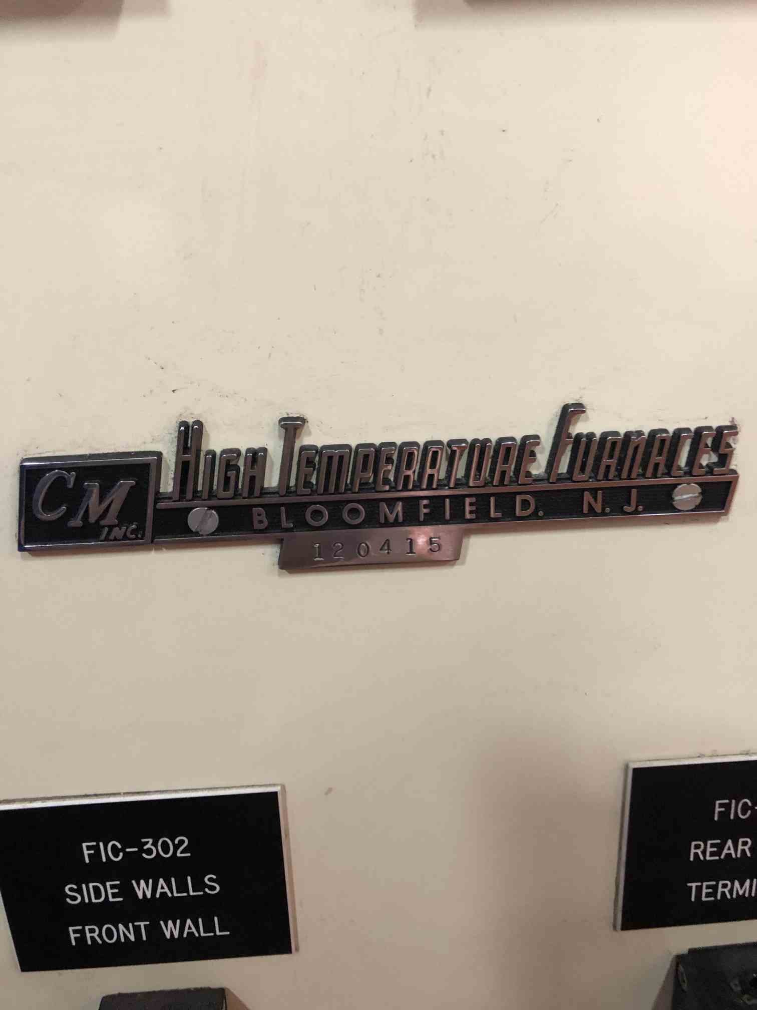 2552°F CM Furnace, 2012 – 16″ x 16″ x 16″ - Image 5