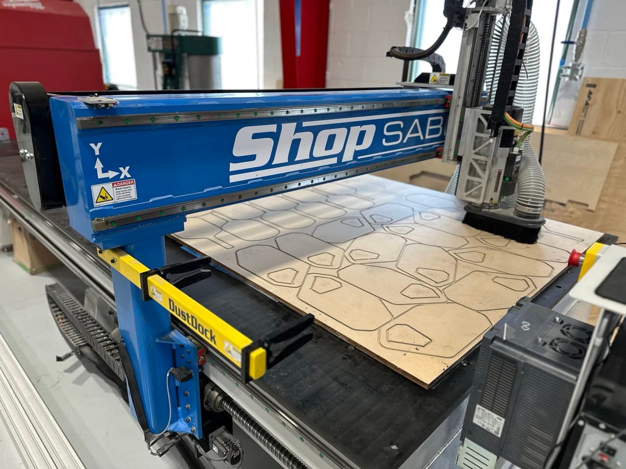 5′ x 10′ ShopSabre PRO510 Router, 2020 – Tool Changer, Vacuum System - Image 5