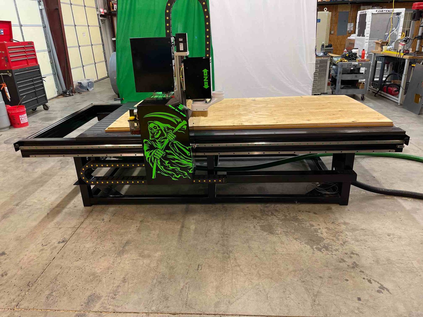 Green Reaper LD-4800M CNC Router, 2023 – 1 Year Warranty, Masso 14” Touch Screen Control system - Image 5
