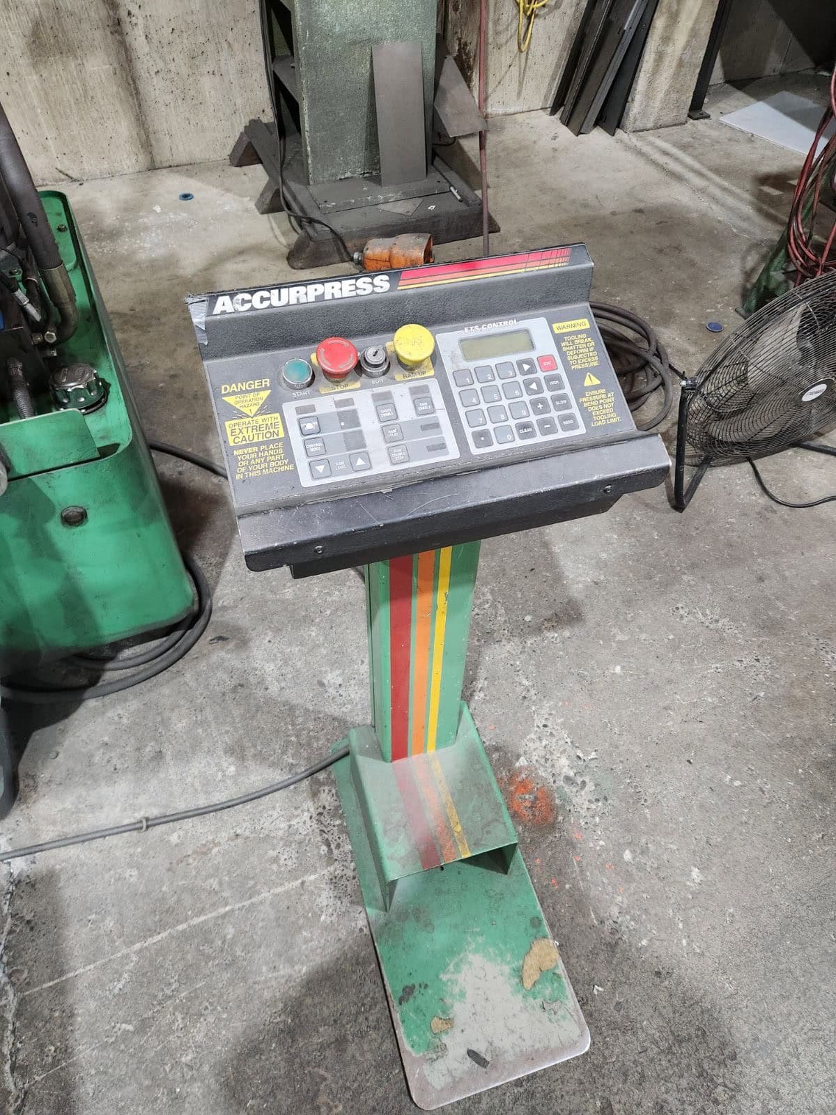 100 Ton x 10′ Accurpress 710010 CNC Press Brake, 1996 - Image 5