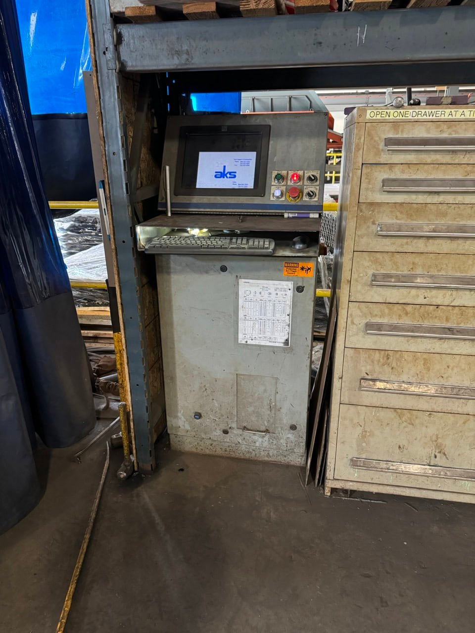 6′ x 12′ AKS CNC Plasma, 2008- XD Upgrade, Backup Computer, Dust Collector - Image 5