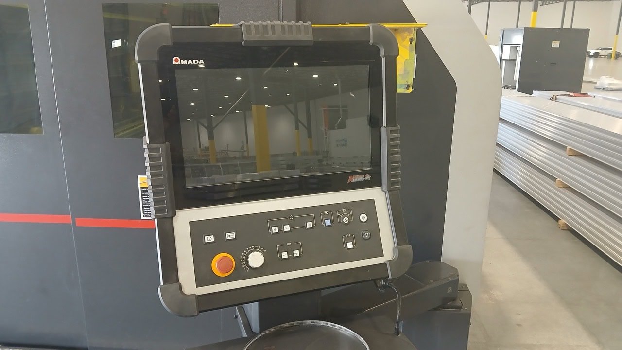 4000 Watt Amada Ventis 3015 AJ Fiber Laser, 2021 – 5′ x 10′ Table, Amada Dust Collector, Orion Chiller - Image 5