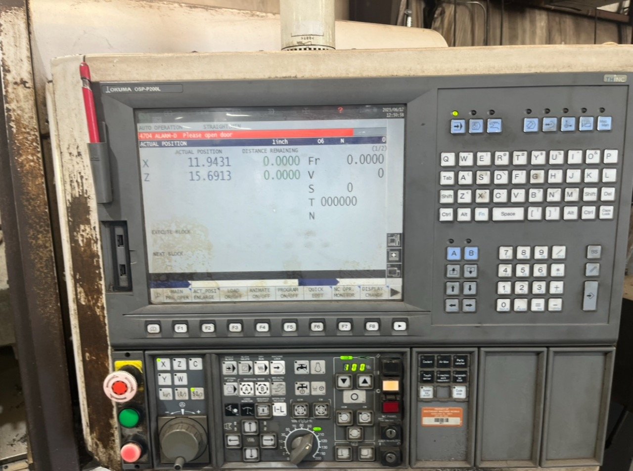 Okuma Captain L470 CNC Lathe, 2001 - Image 5