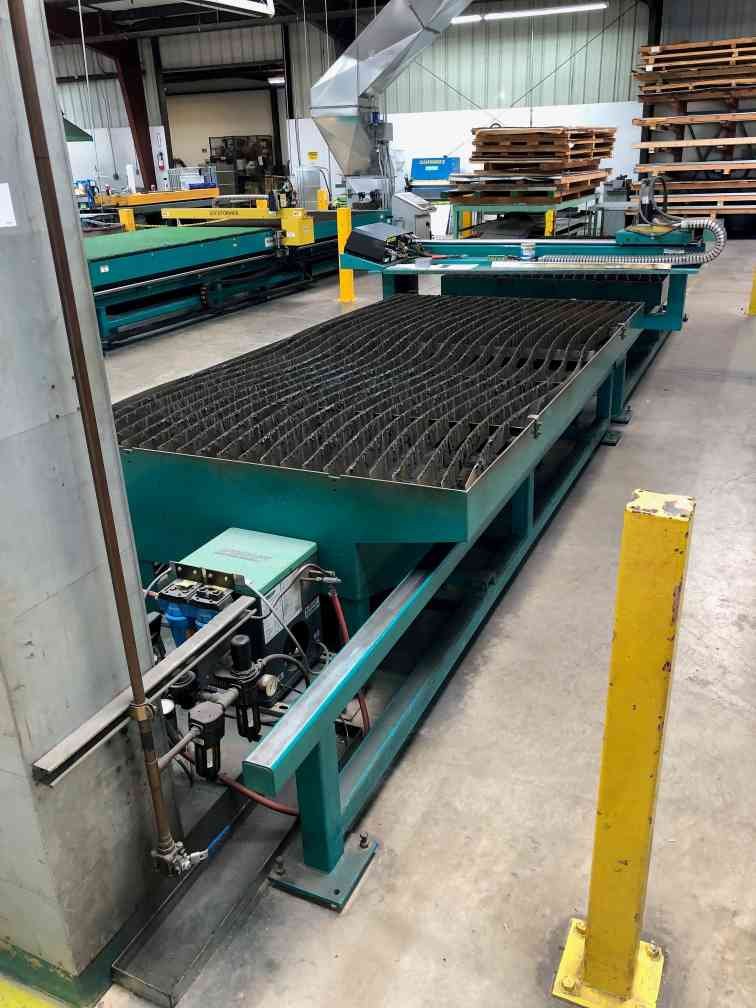 5′ x 20′ Lockformer Vulcan 2900 CNC Plasma Table, 1998 – Hypertherm Powermax 65 - Image 3